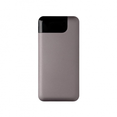 Logotrade promotional product picture of: Swiss Peak 8.000 mAh powerbank, grey