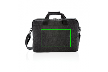 Logo trade promotional gifts image of: 900D laptop bag PVC free, black