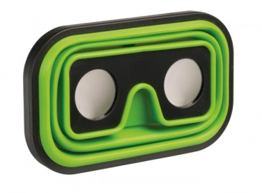 Logotrade advertising products photo of: VR Glasses IMAGINATION FLEX, green