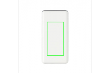 Logotrade promotional giveaways photo of: Ultra fast 10.000 mAh powerbank with PD, white