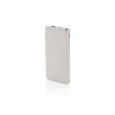 Logo trade advertising products picture of: Ultra fast 20.000 mAh powerbank with PD, white