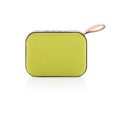 Logotrade advertising product image of: Fabric trend speaker, green