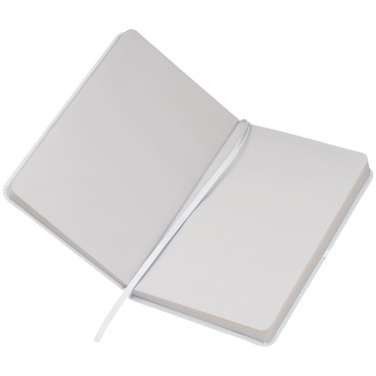 Logotrade promotional merchandise picture of: Notebook A6 Lübeck, white