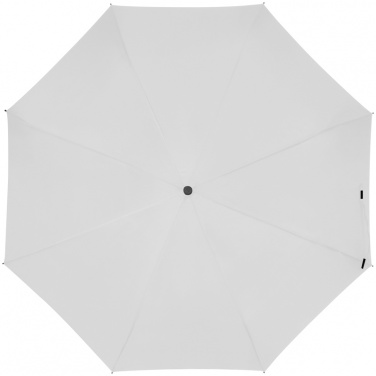 Logotrade corporate gift picture of: Automatic pocket umbrella with carabiner handle, White