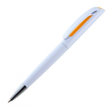 Logo trade promotional products image of: Ballpen Justany, orange