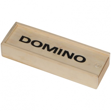 Logotrade promotional product picture of: Game of dominoes KO SAMUI, beige