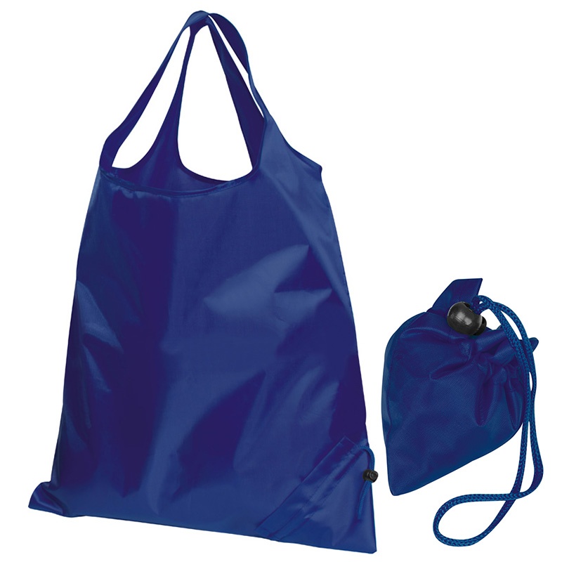 Logotrade promotional giveaway image of: Foldable shopping bag ELDORADO, Blue