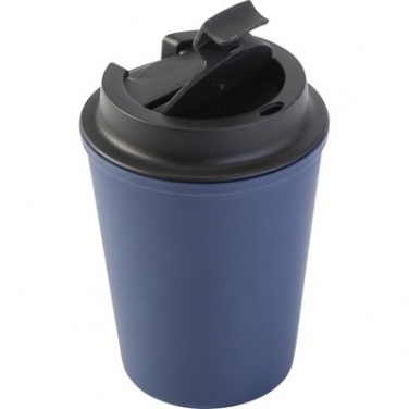 Logo trade corporate gifts image of: Travel mug 350 ml, blue