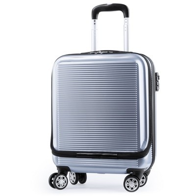 Logo trade promotional item photo of: Trolley laptop bag, silver