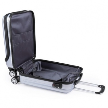 Logo trade promotional gifts picture of: Trolley laptop bag, silver