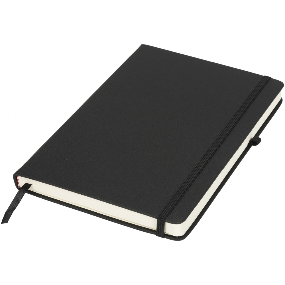 Logotrade promotional giveaway picture of: Rivista medium notebook, black