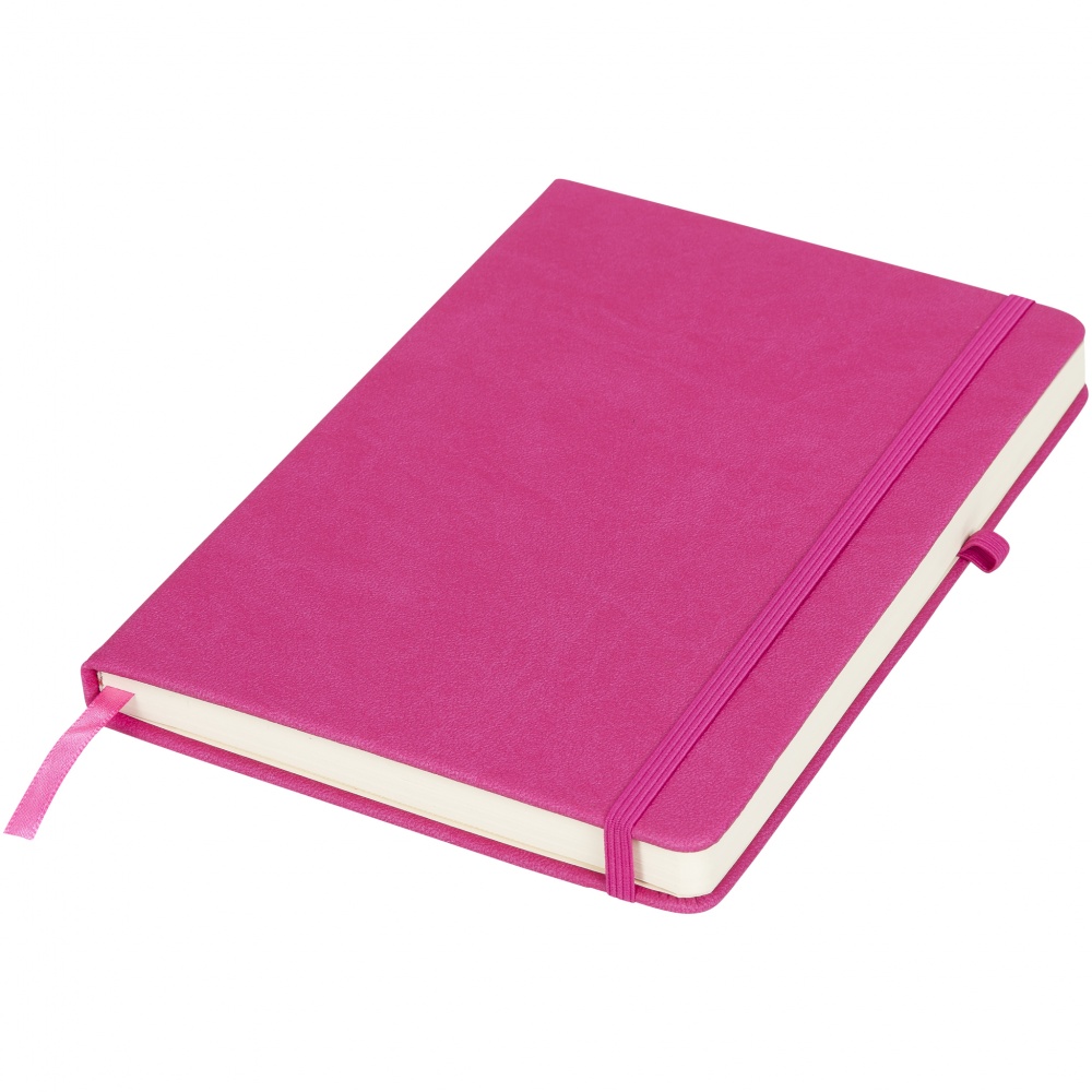 Logo trade advertising product photo of: Rivista notebook medium, magneta