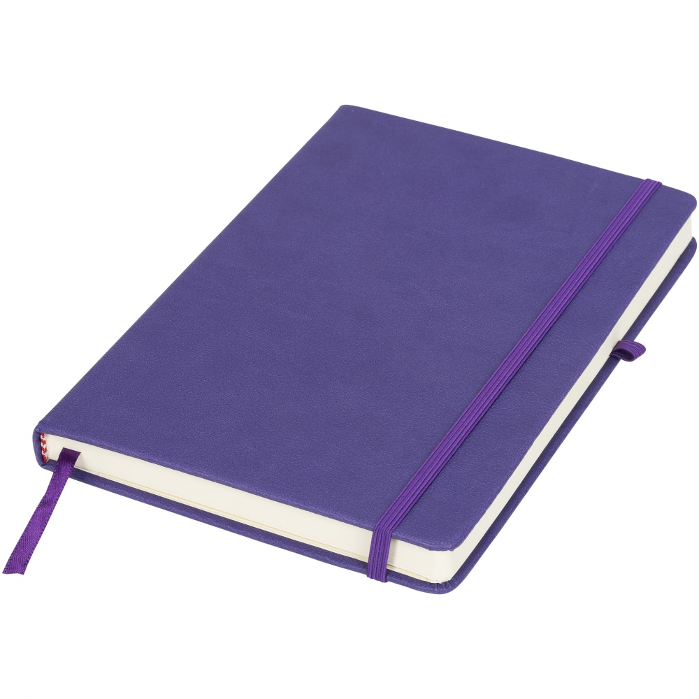 Logotrade promotional gift picture of: Rivista notebook medium, purple