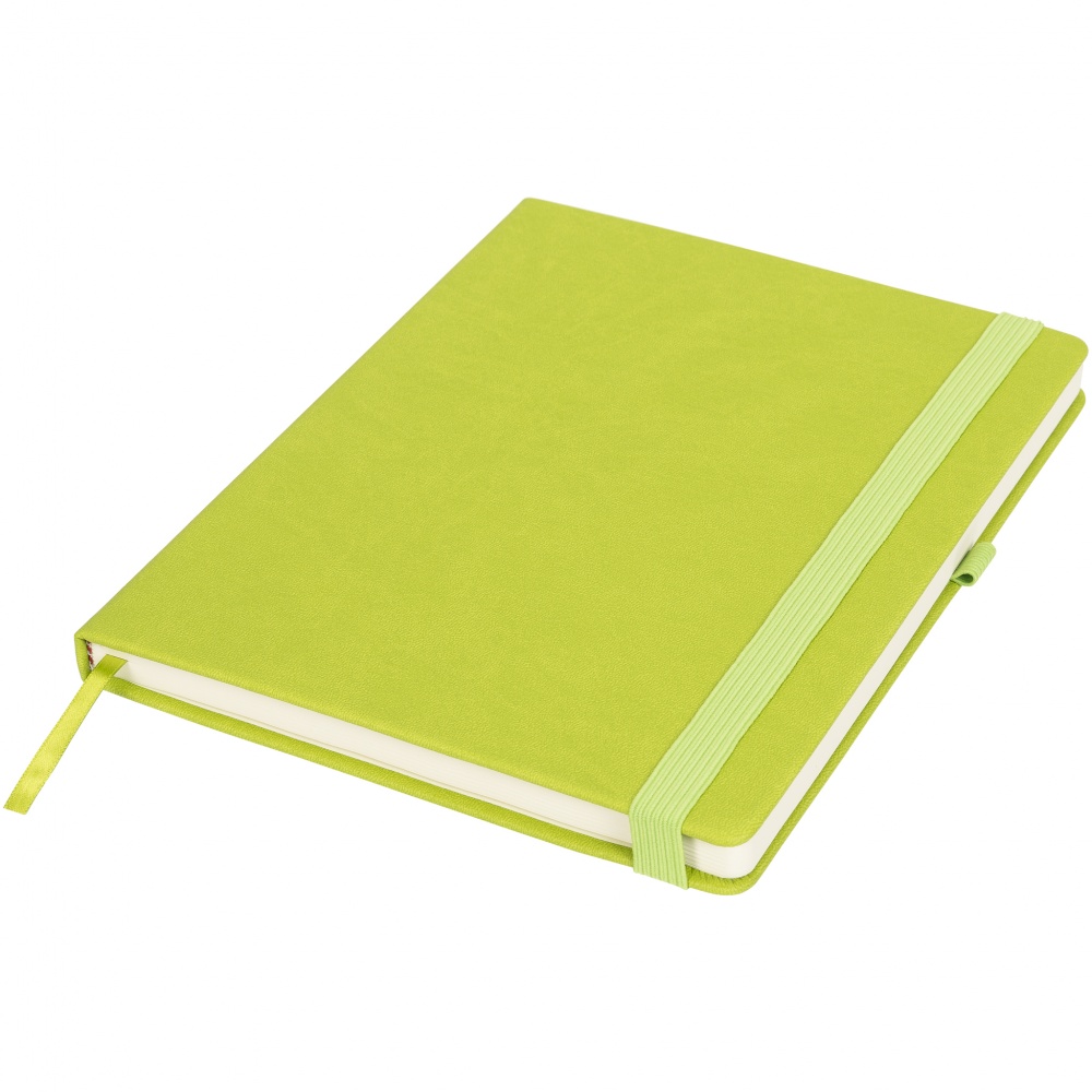 Logo trade promotional item photo of: Rivista notebook large, green