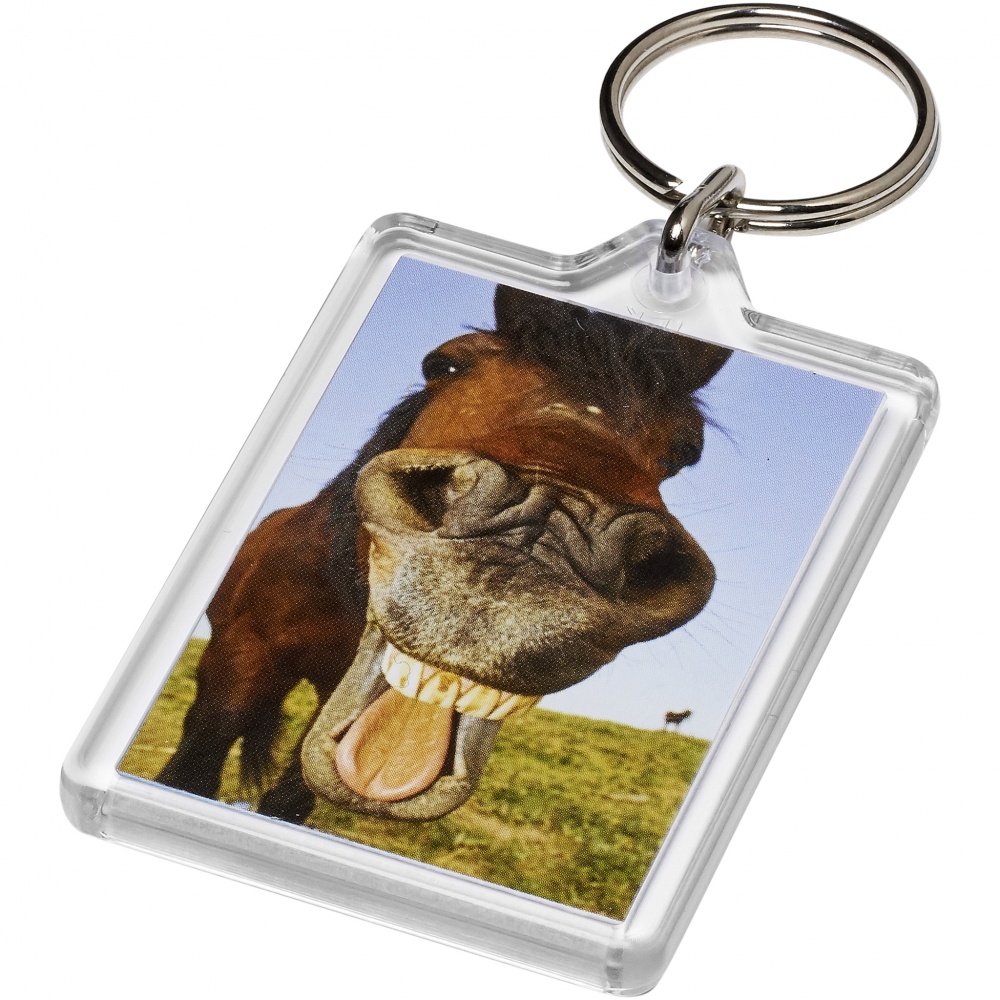 Logotrade advertising products photo of: Vito C1 rectangular keychain