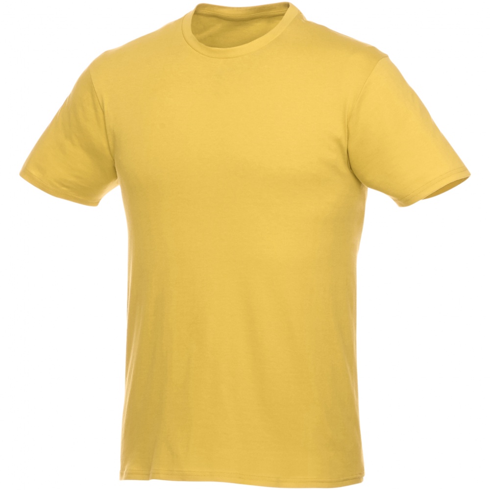 Logotrade advertising products photo of: Heros short sleeve unisex t-shirt, yellow