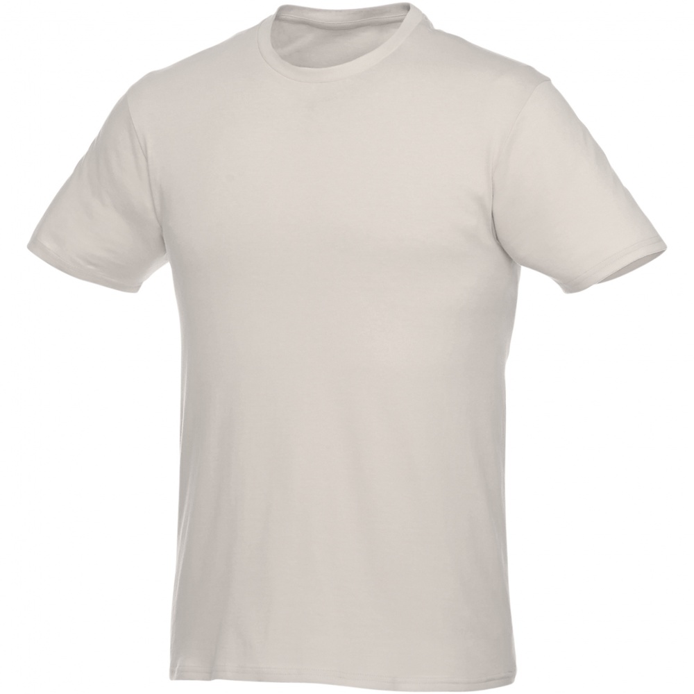 Logotrade advertising product image of: Heros short sleeve unisex t-shirt, light grey