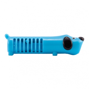 Logo trade corporate gifts image of: Doggie pencil sharpener, blue