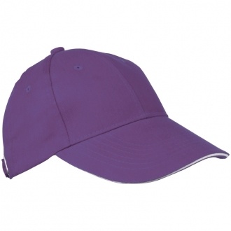 Logo trade promotional items picture of: 6-panel baseball cap 'San Francisco', purple