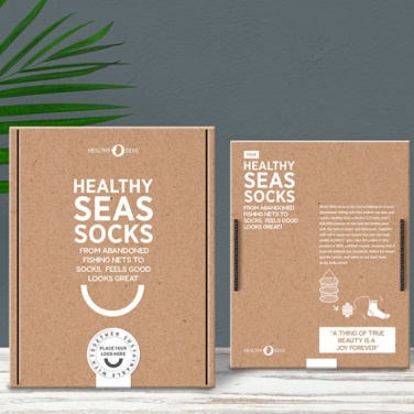 Logo trade promotional giveaways picture of: Healthy Seas Socks