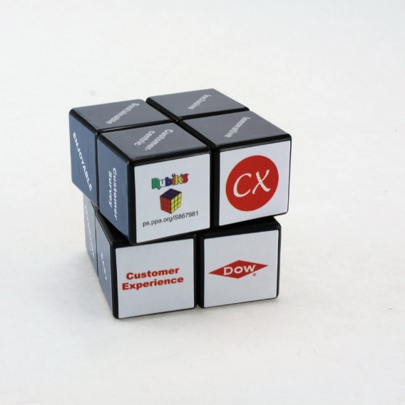 Logo trade advertising product photo of: 3D Rubik's Cube, 2x2