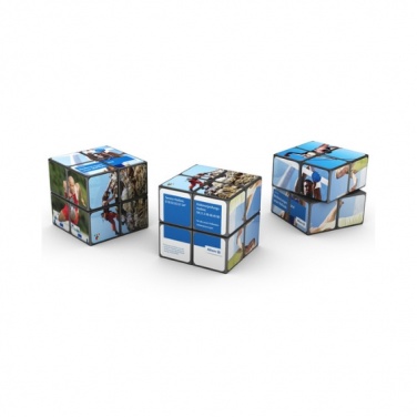 Logo trade promotional items image of: 3D Rubik's Cube, 2x2