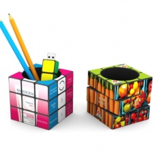 3D Rubik's Pen Pot