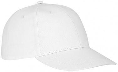 Logo trade promotional products picture of: Ares 6 panel cap, white