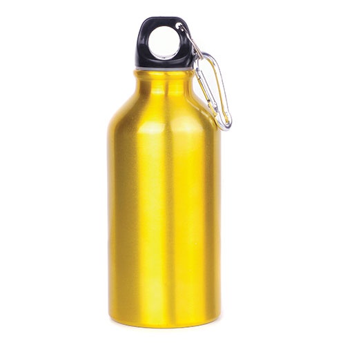 Logotrade promotional gift picture of: Drinking bottle 400 ml, golden