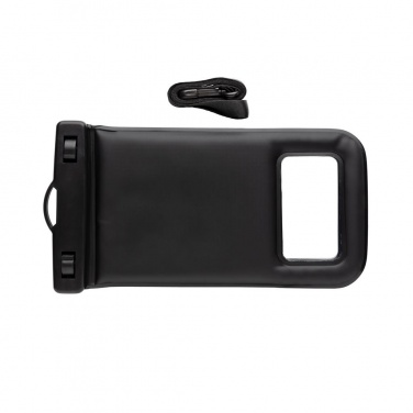 Logo trade promotional gift photo of: IPX8 Waterproof Floating Phone Pouch, black