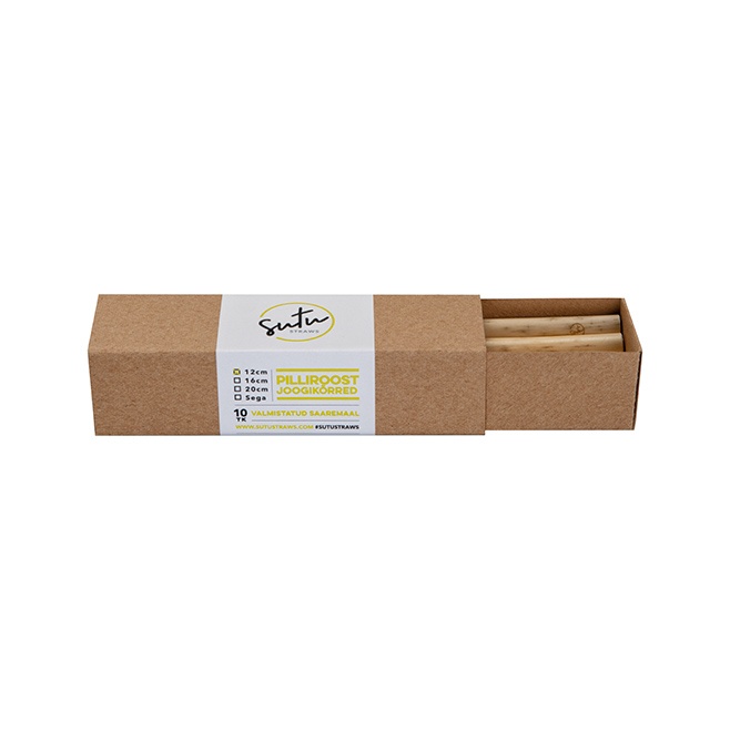 Logo trade business gift photo of: #9 Natural biodegradable drinking straws