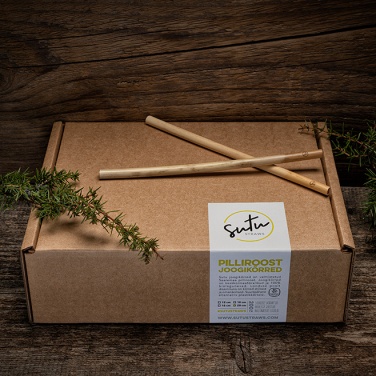 Logo trade corporate gift photo of: #9 Natural biodegradable drinking straws