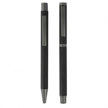 Logo trade business gift photo of: Writing set, ball pen and roller ball pen