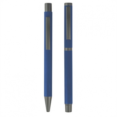 Logo trade promotional gifts image of: Writing set, ball pen and roller ball pen