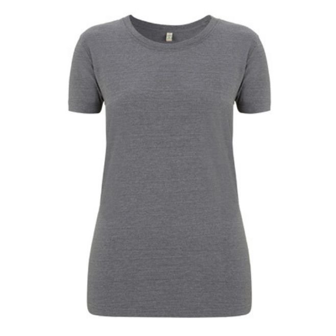 Logo trade business gift photo of: Salvage women´s slim fit t-shirt, melange heather