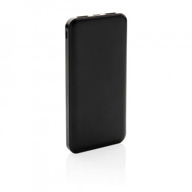 Logotrade advertising product image of: High Density 10.000 mAh Pocket Powerbank, black