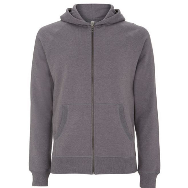 Logotrade corporate gift picture of: Salvage unisex zip-up hoody, melange heather