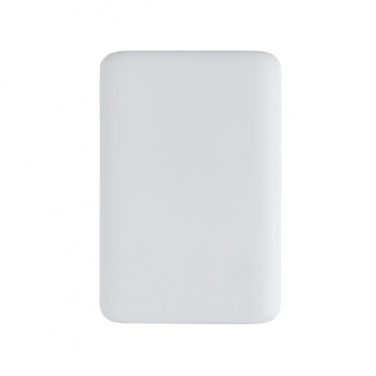 Logo trade promotional items picture of: 10.000 mAh pocket powerbank with triple input, white