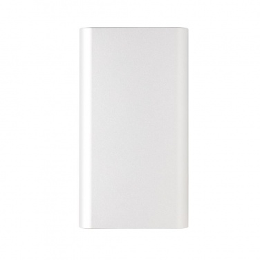 Logotrade advertising product image of: Aluminium 10.000 mAh 5W Wireless Powerbank, silver