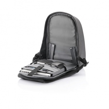 Logo trade advertising products image of: Bobby Pro anti-theft backpack, black