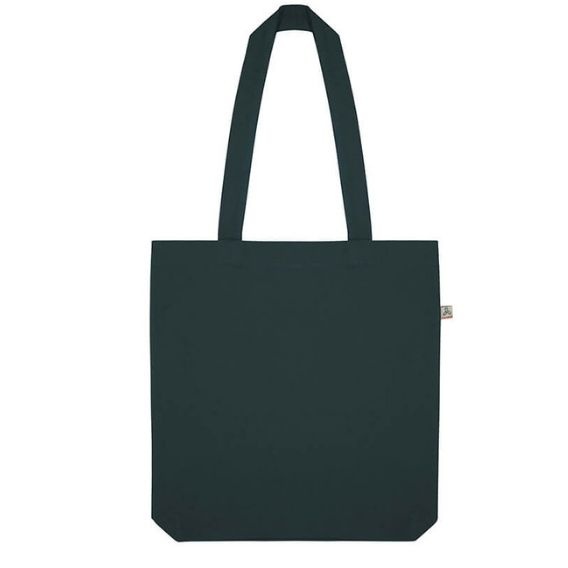 Logo trade promotional gifts image of: Shopper tote bag, bottle green