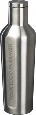 Logotrade promotional items photo of: Vacuum drinking bottle, Grey