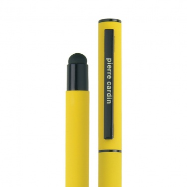 Logo trade corporate gift photo of: Writing set touch pen, soft touch CELEBRATION Pierre Cardin