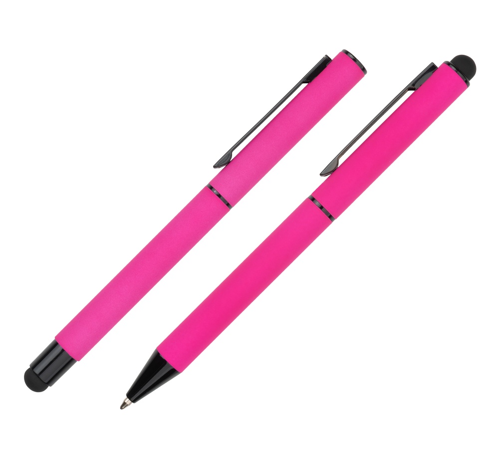 Logo trade promotional products picture of: Writing set touch pen, soft touch CELEBRATION Pierre Cardin