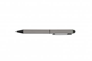 Logo trade promotional items picture of: Notepad A5 & ballpoint pen REPORTER Pierre Cardin, Grey