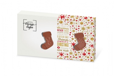 Logo trade advertising products image of: Gift socks