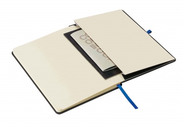 Logo trade promotional gifts image of: Notebook A5, Green