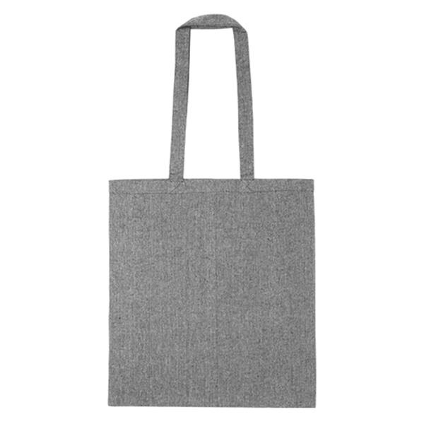 Logo trade promotional merchandise image of: Cotton bag, Grey