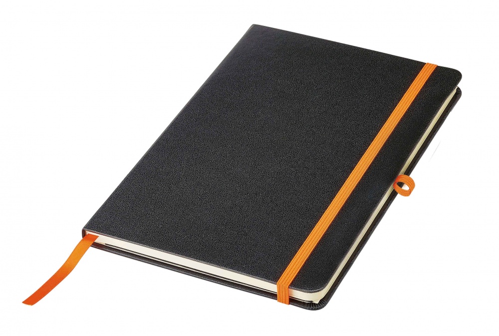 Logotrade promotional gift image of: Notebook A5, Orange