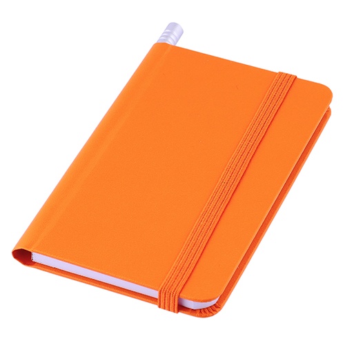 Logotrade promotional merchandise image of: Notebook A7, Orange